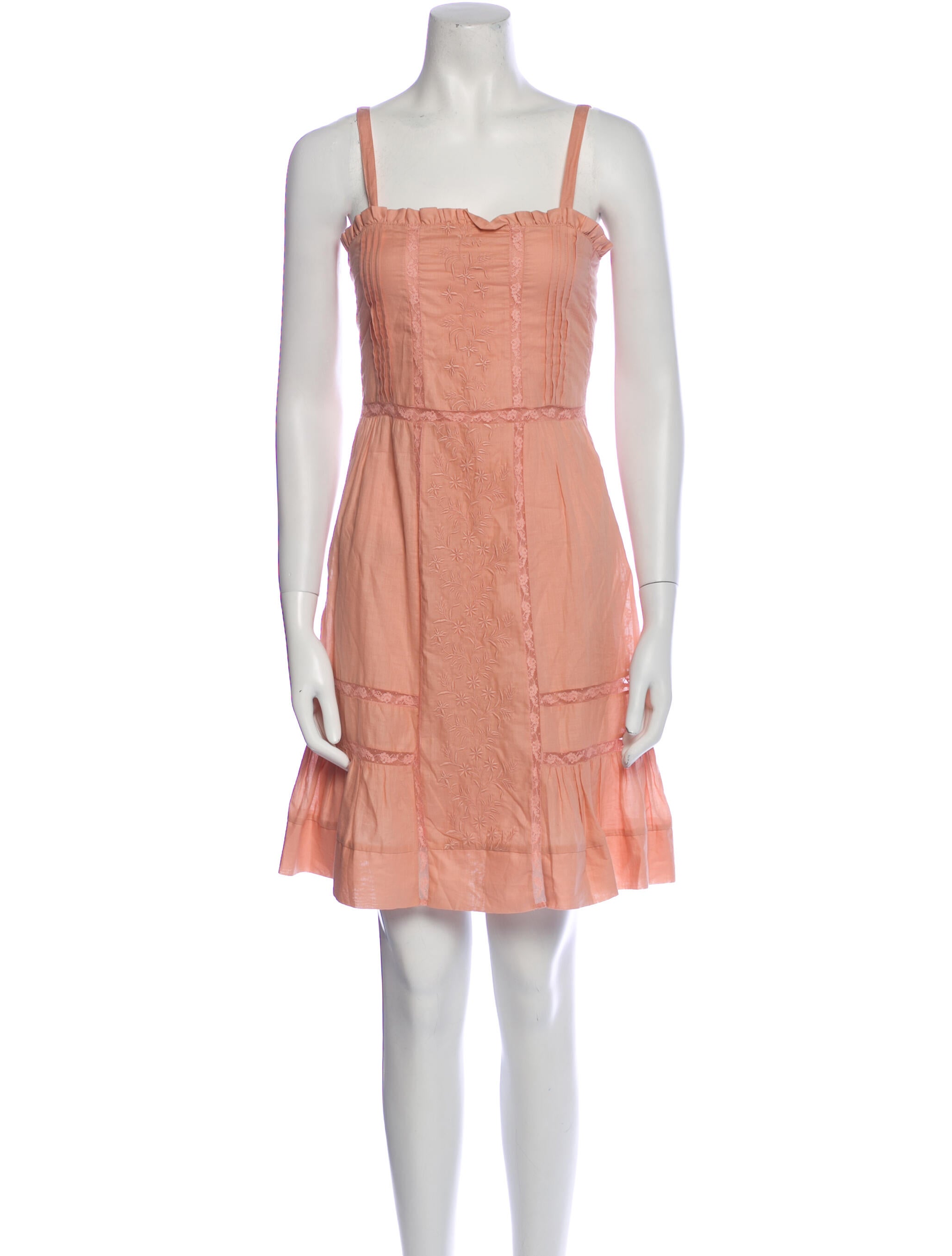 See by Chloé Square Neckline Mini Dress w/ Tags