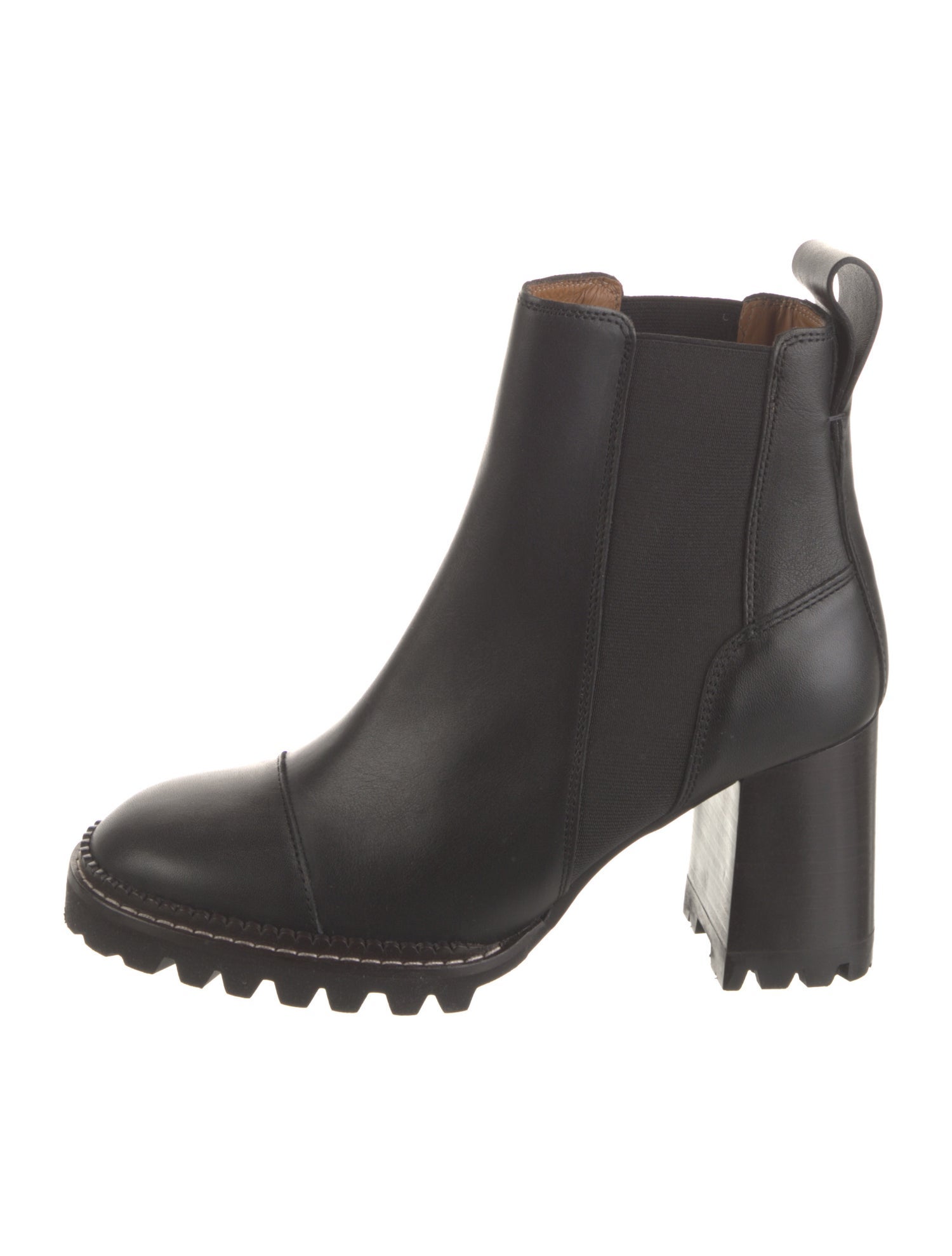 See by Chloé Leather Chelsea Boots