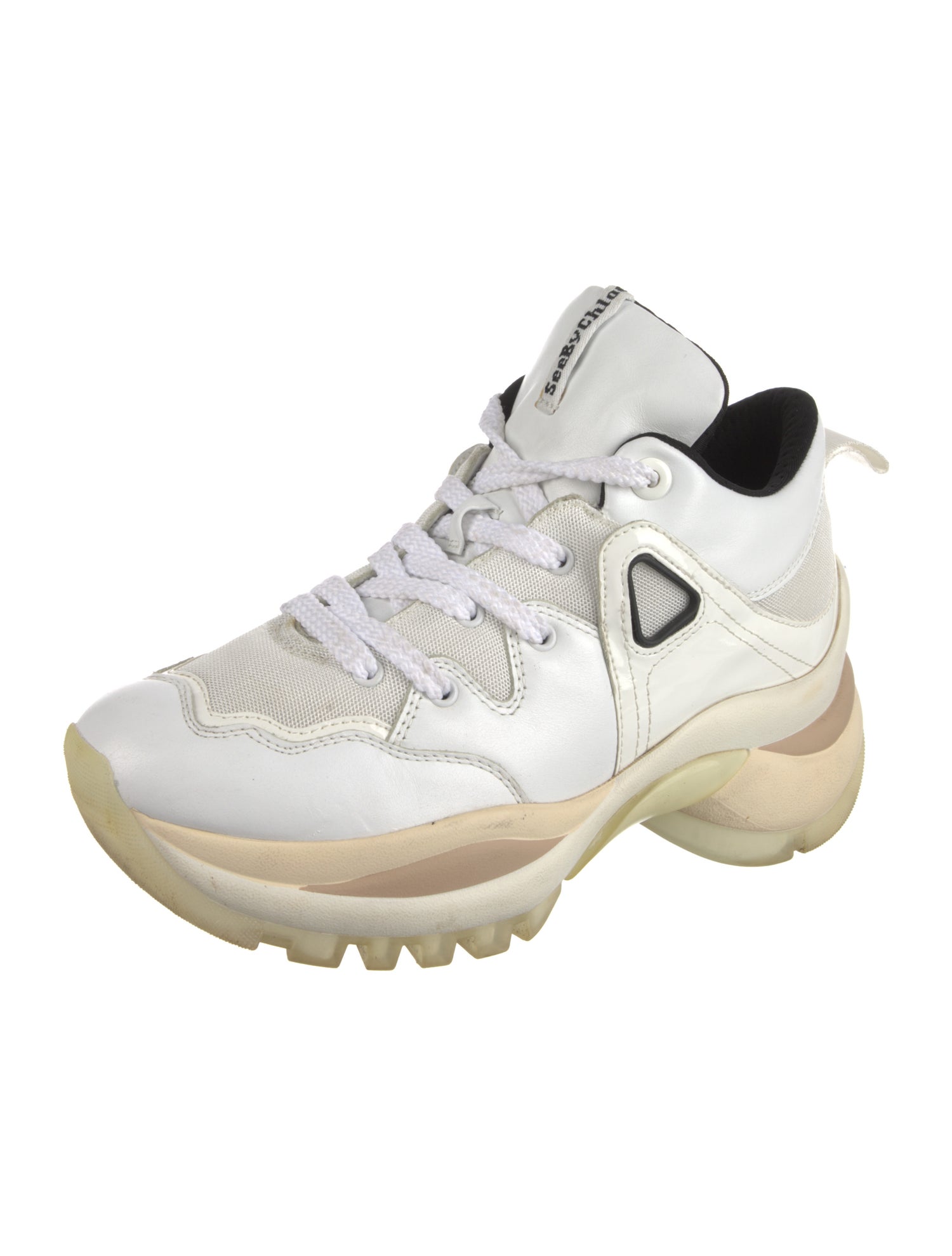 See by Chloé Leather Chunky Sneakers