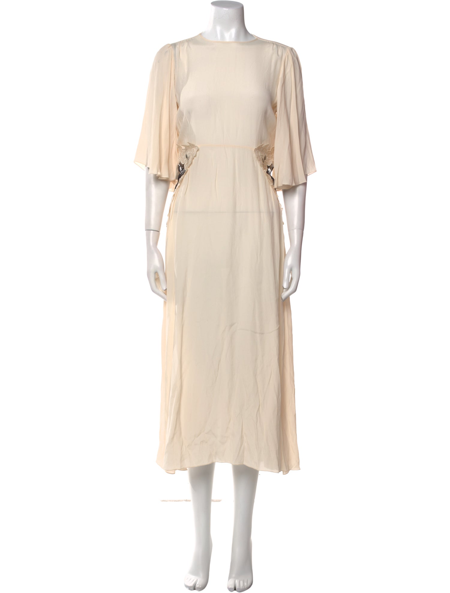 See by Chloé Bateau Neckline Long Dress w/ Tags