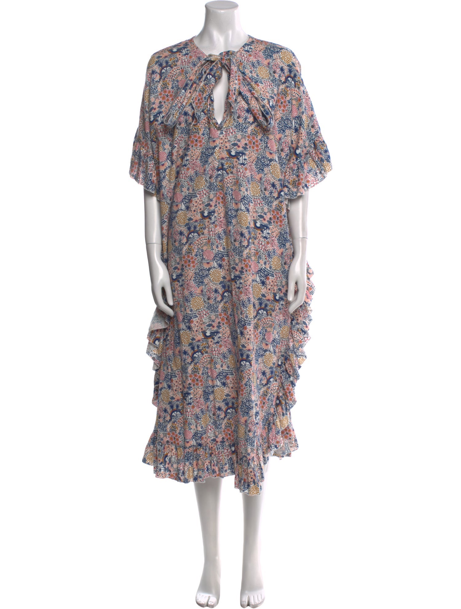 See by Chloé Floral Print Long Dress