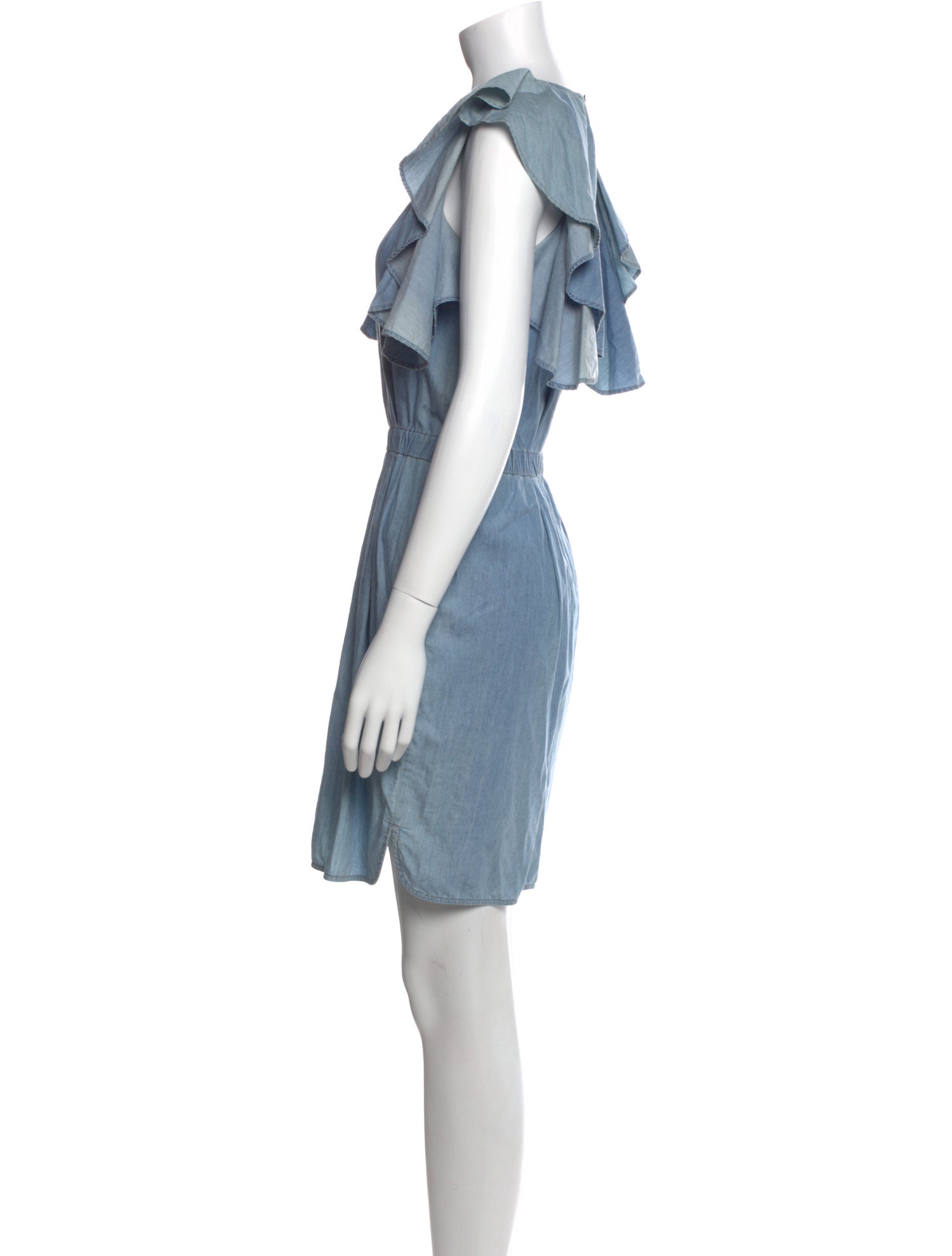 See by Chloé Scoop Neck Mini Dress