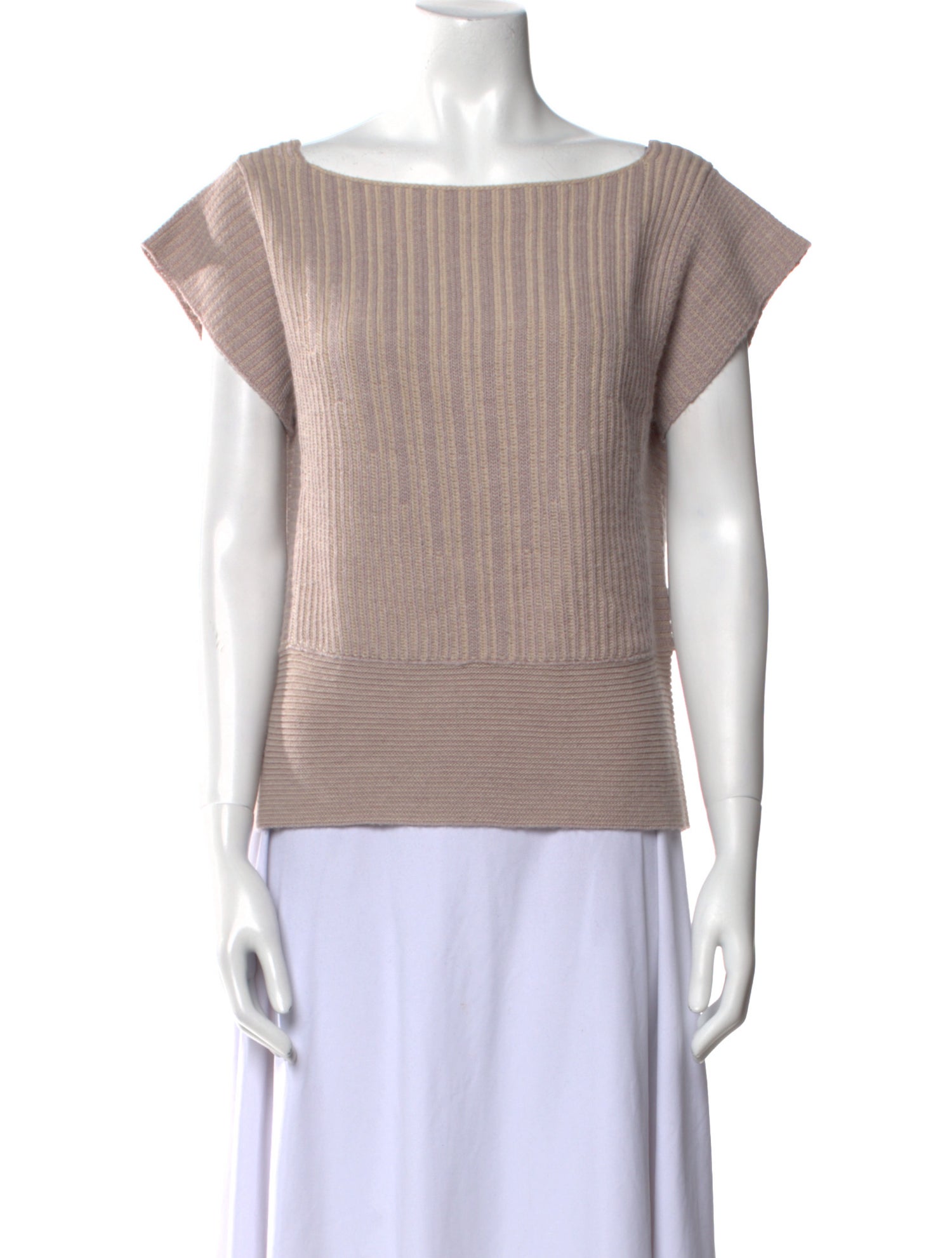 See by Chloé Wool Bateau Neckline Top