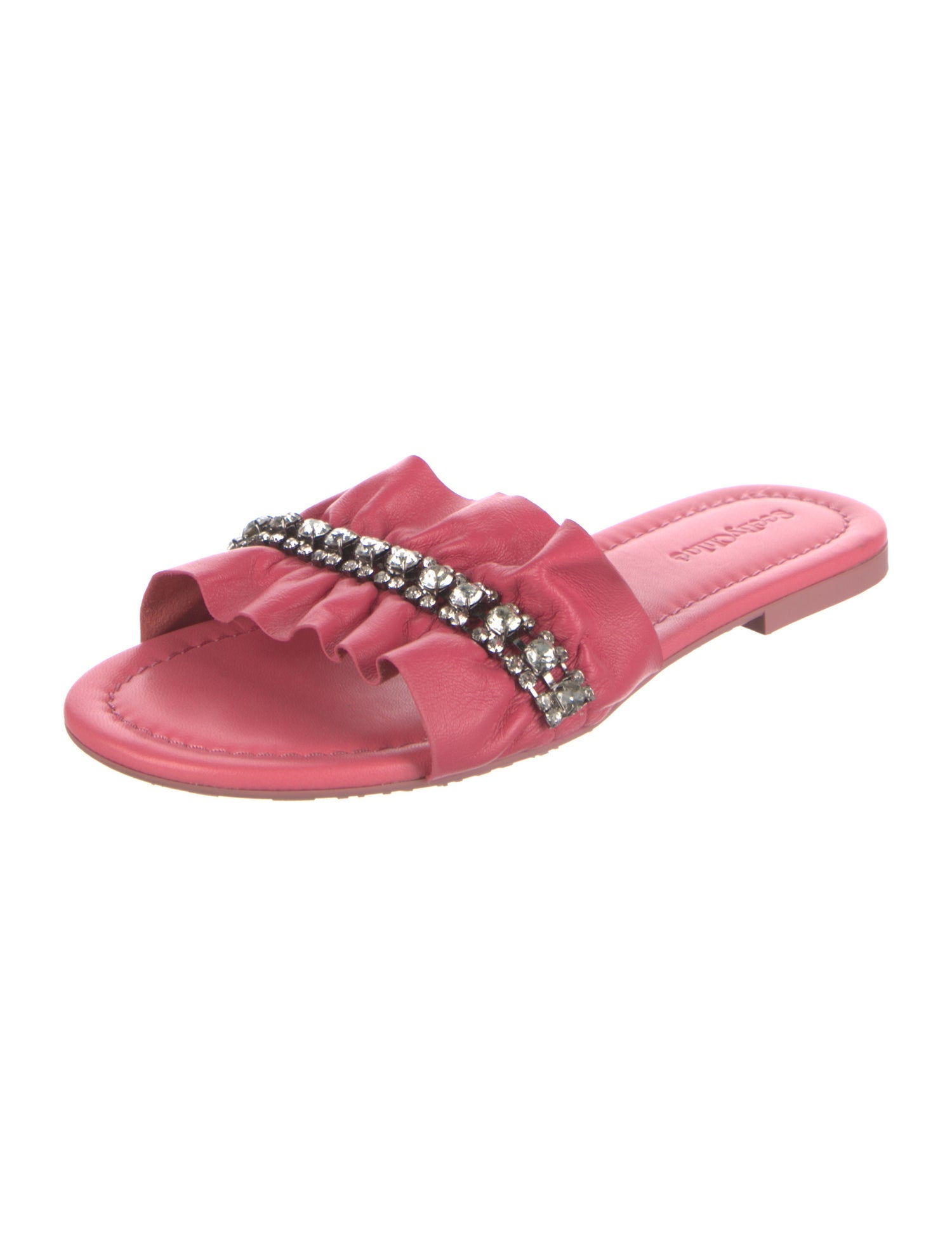 See by Chloé Leather Slides