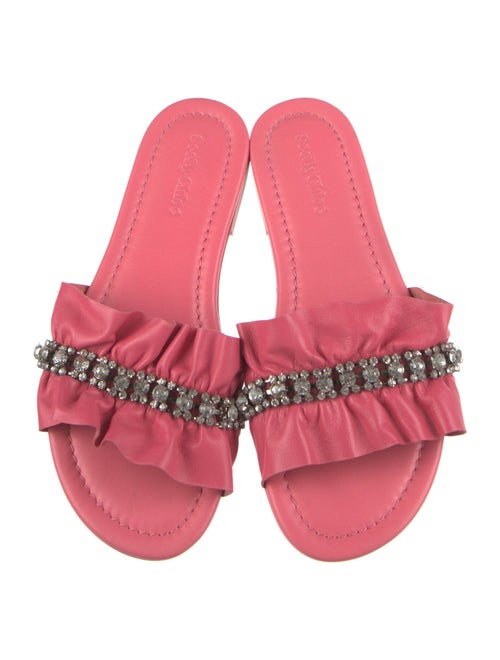 See by Chloé Leather Slides