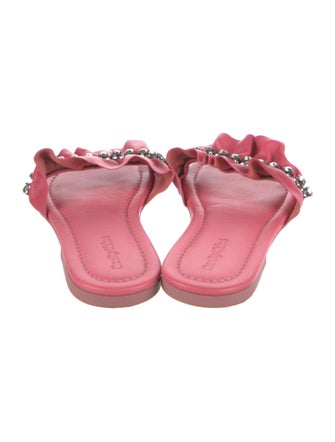 See by Chloé Leather Slides