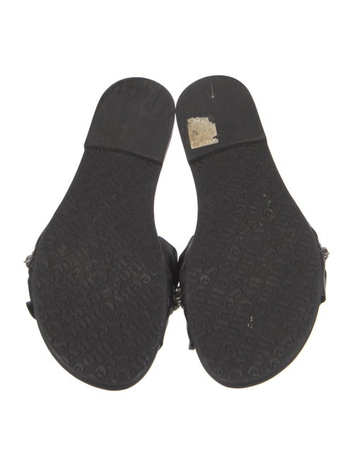 See by Chloé Leather Printed Slides