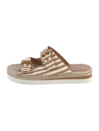 See by Chloé Striped Espadrilles