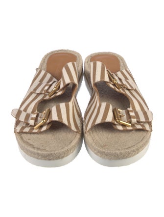 See by Chloé Striped Espadrilles