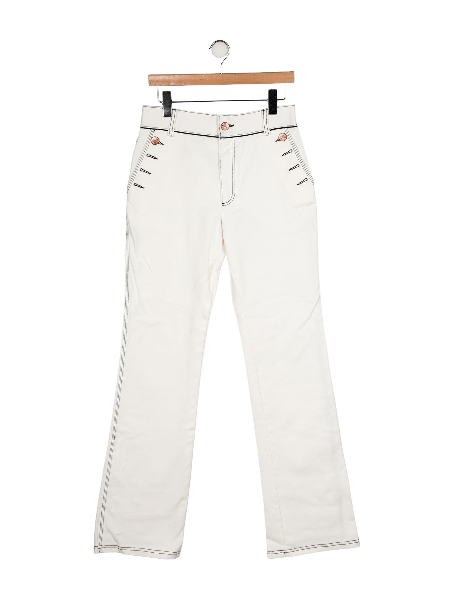 See by Chloé High-Rise Wide Leg Jeans