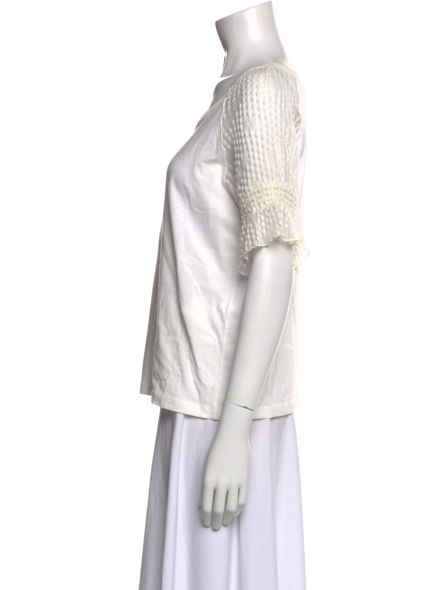 See by Chloé Scoop Neck Short Sleeve T-Shirt