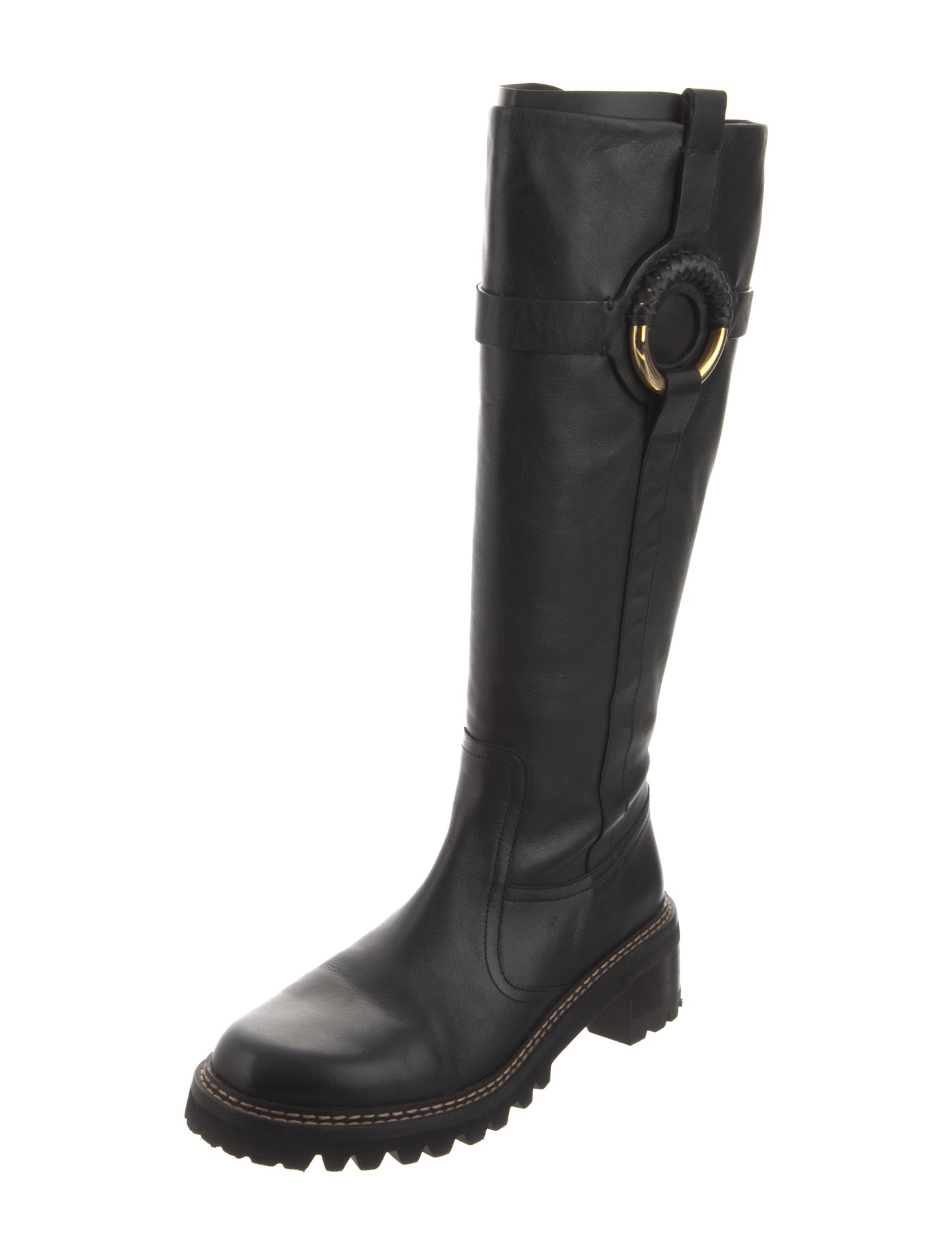 See by Chloé Leather Boots