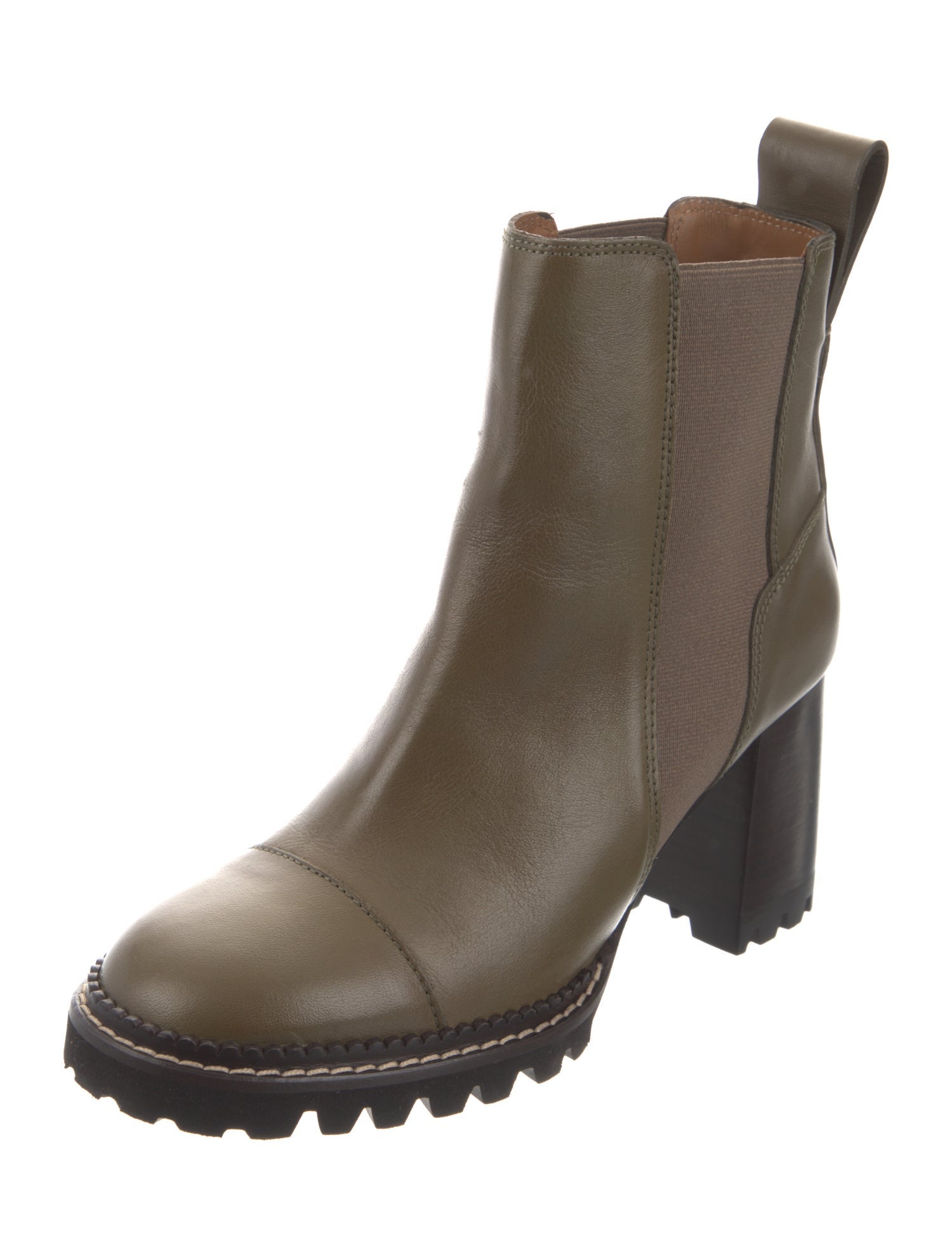 See by Chloé Leather Chelsea Boots
