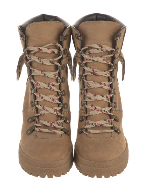 See by Chloé Suede Combat Boots
