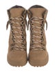 See by Chloé Suede Combat Boots