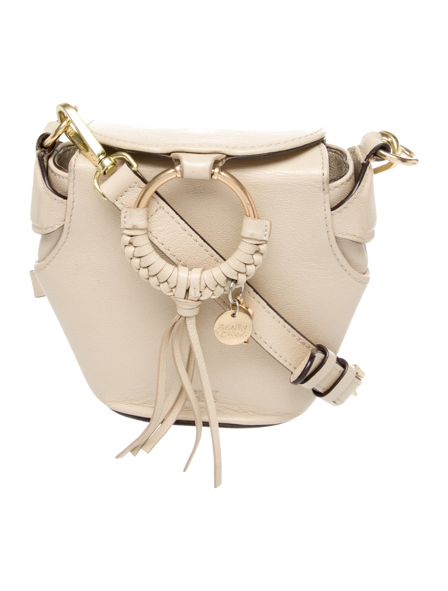 See by Chloé Leather Bucket Bag
