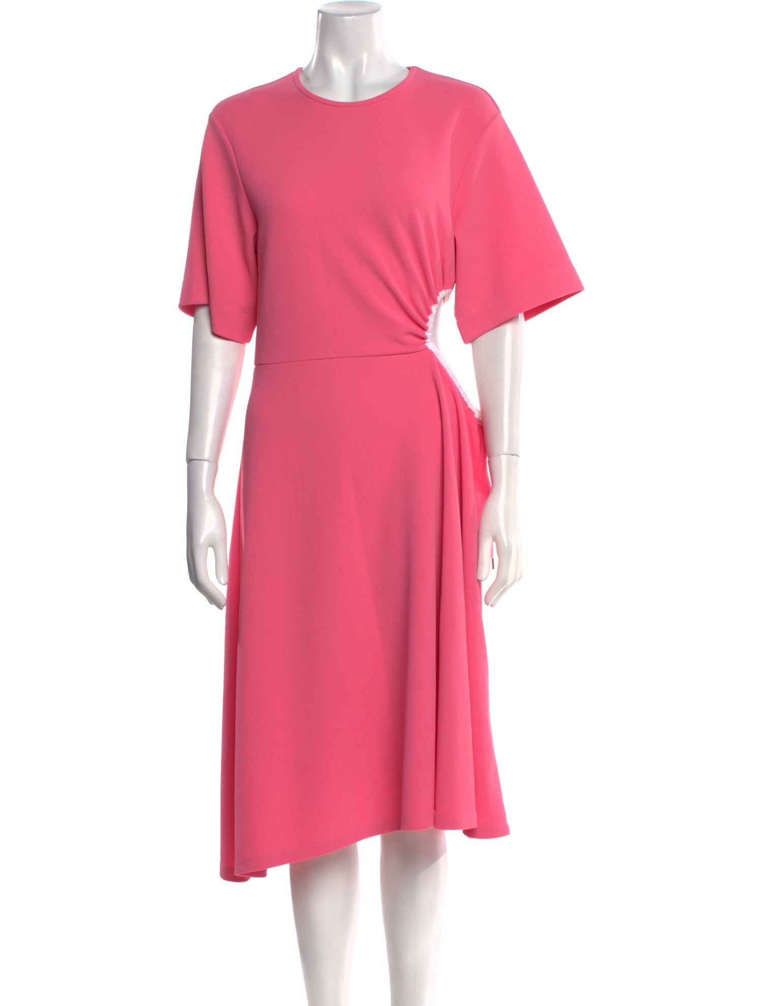 See by Chloé Crew Neck Midi Length Dress