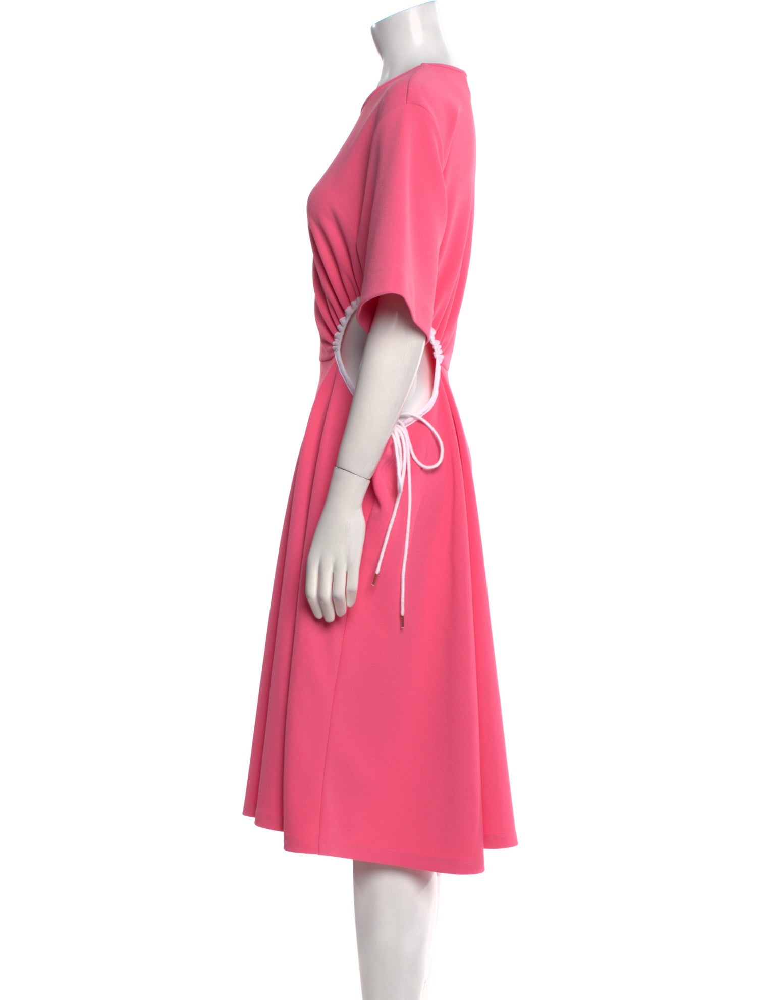 See by Chloé Crew Neck Midi Length Dress