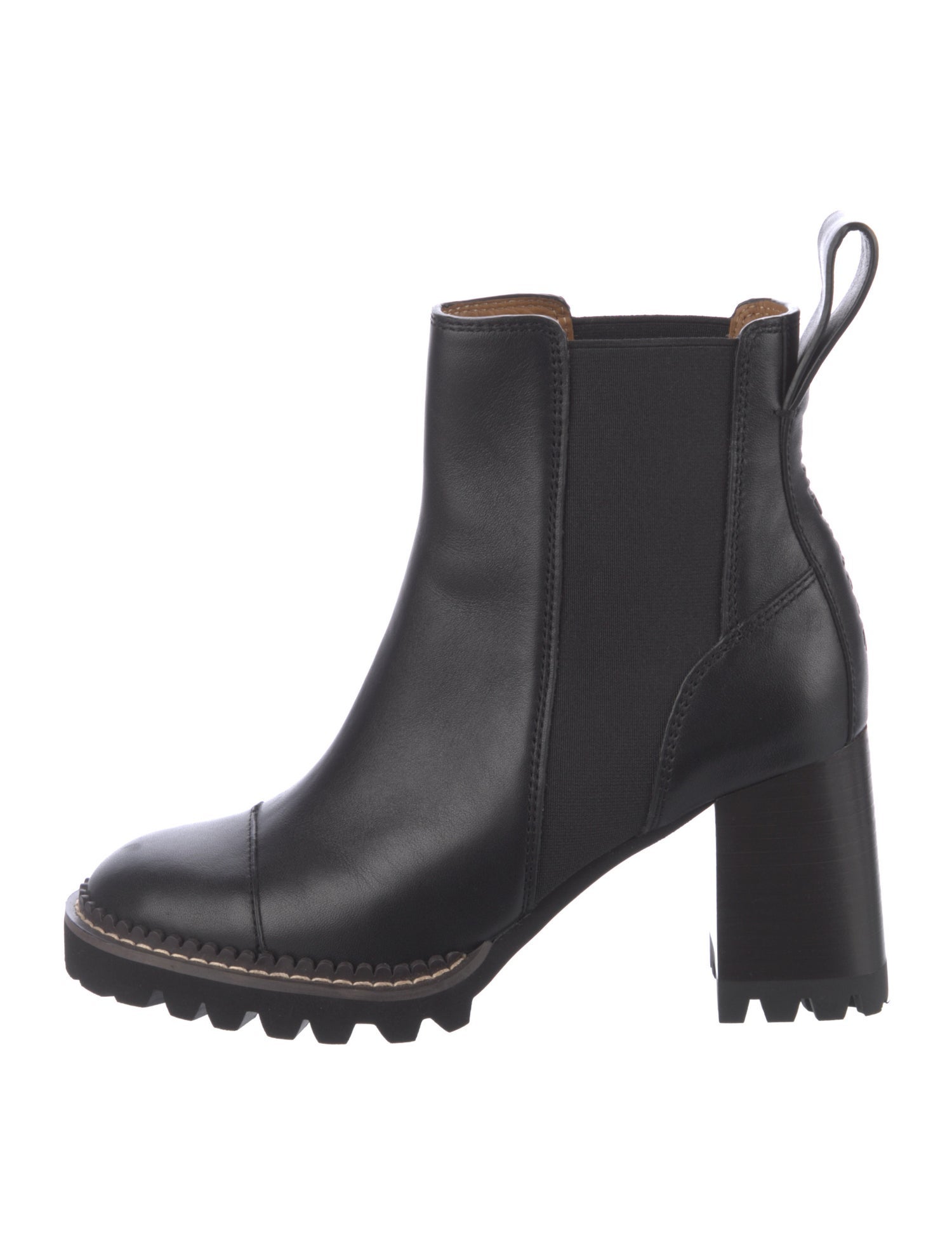 See by Chloé Leather Chelsea Boots
