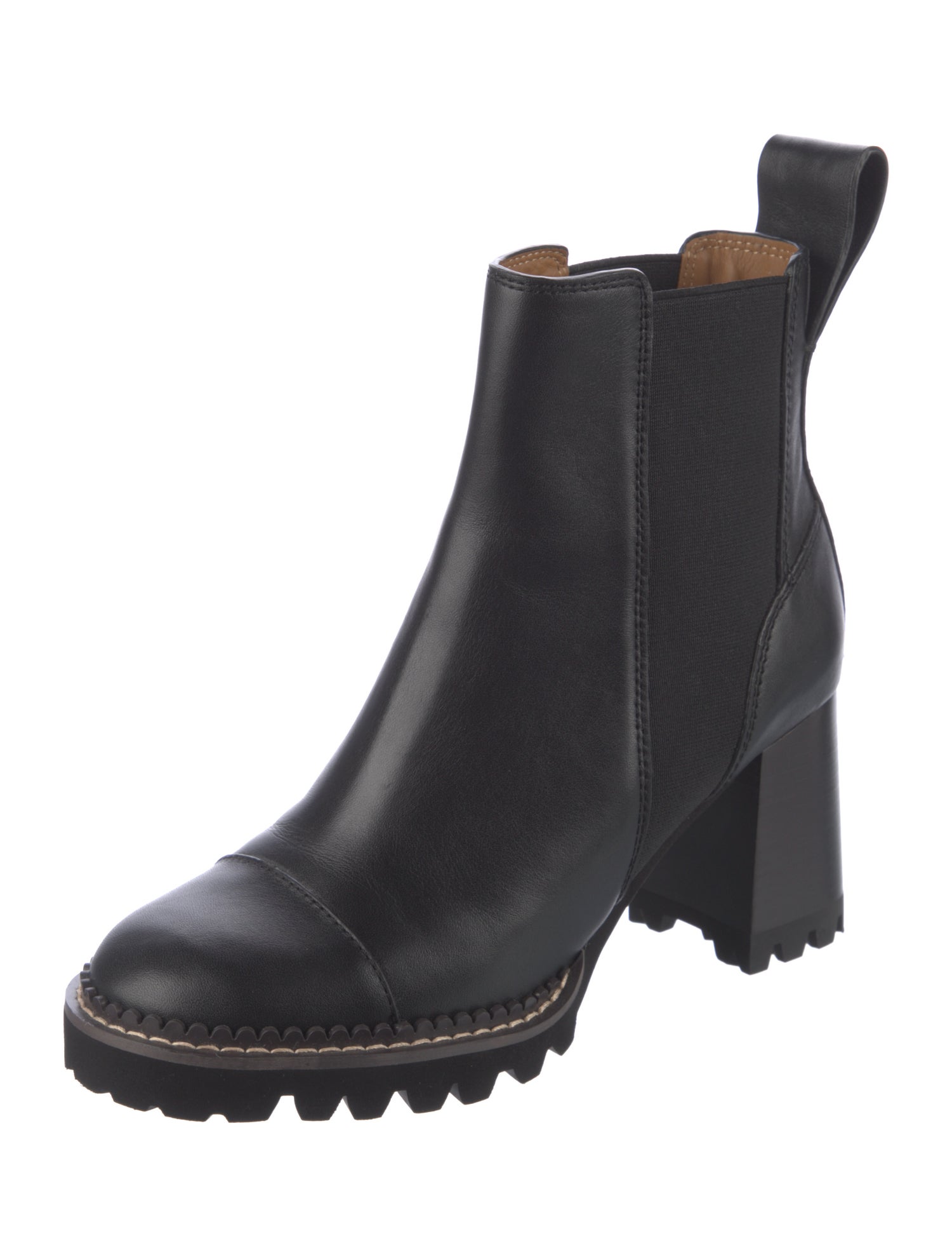 See by Chloé Leather Chelsea Boots