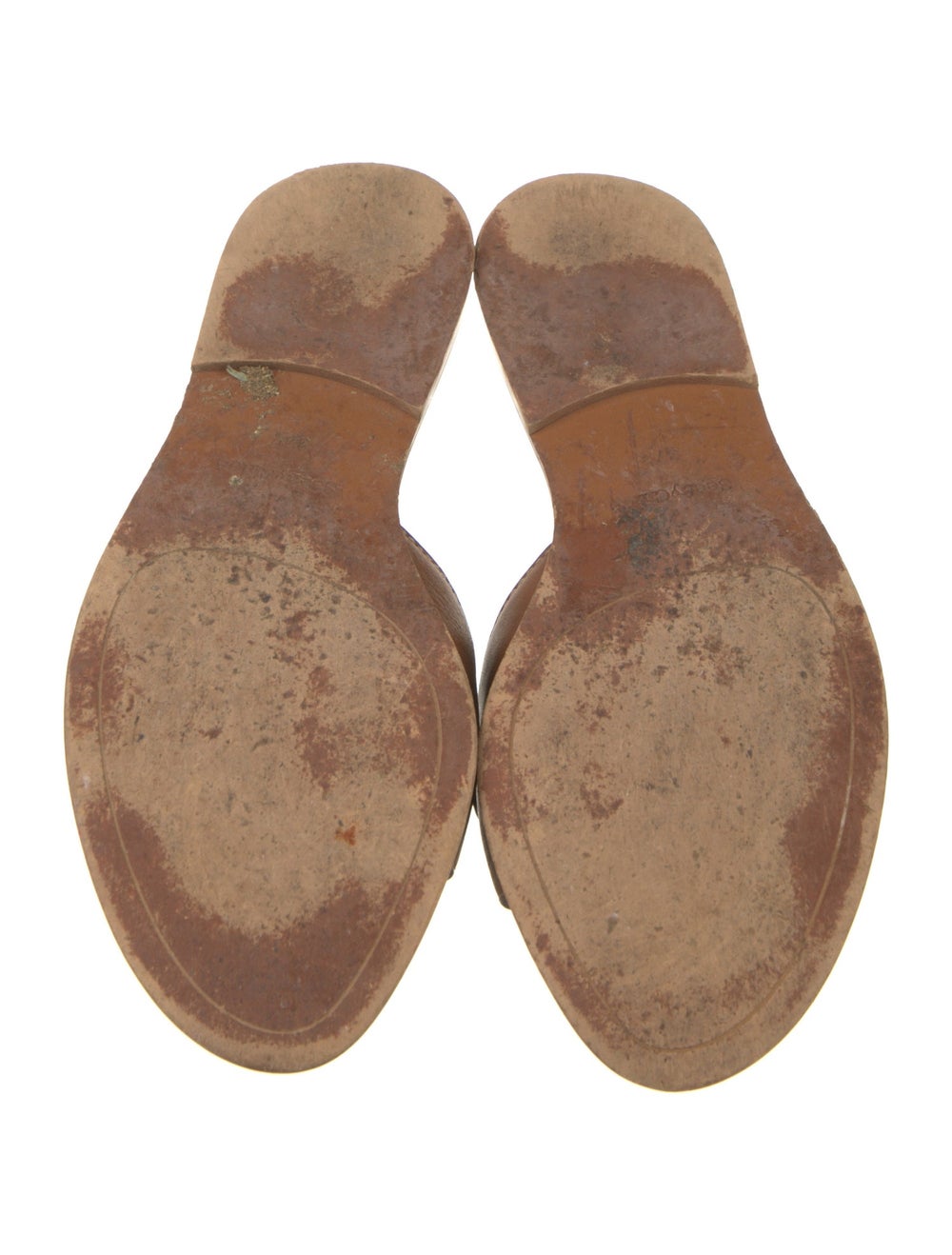 See by Chloé See by Chloé Leather Slides Brown - image 5