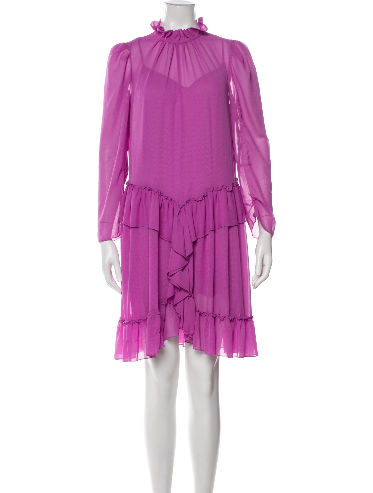 See by Chloé Mock Neck Mini Dress