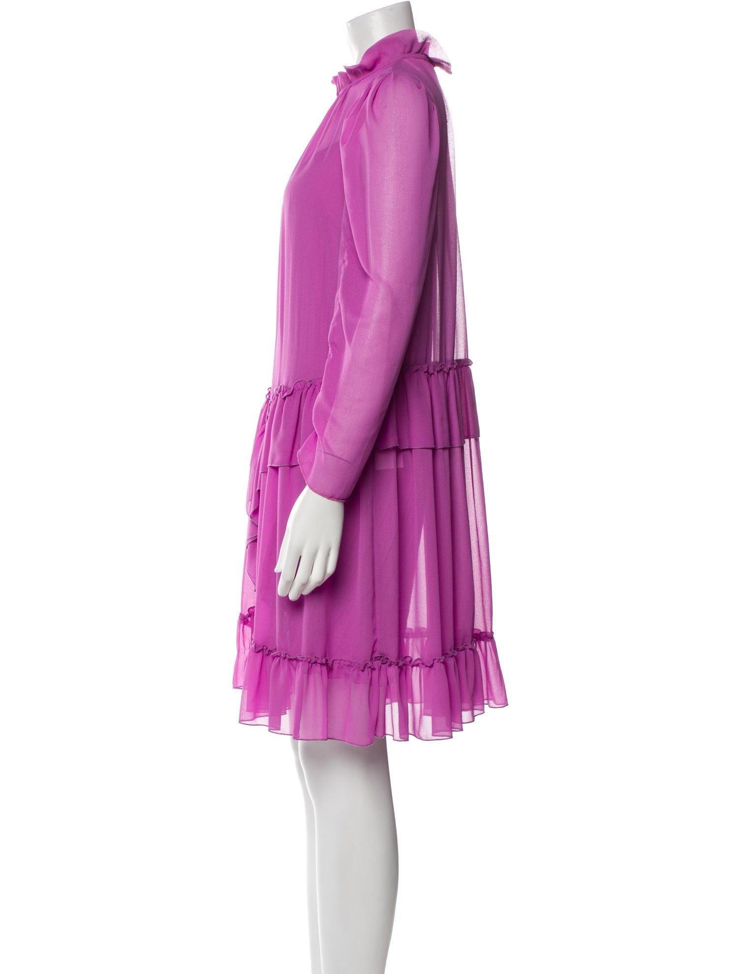 See by Chloé Mock Neck Mini Dress