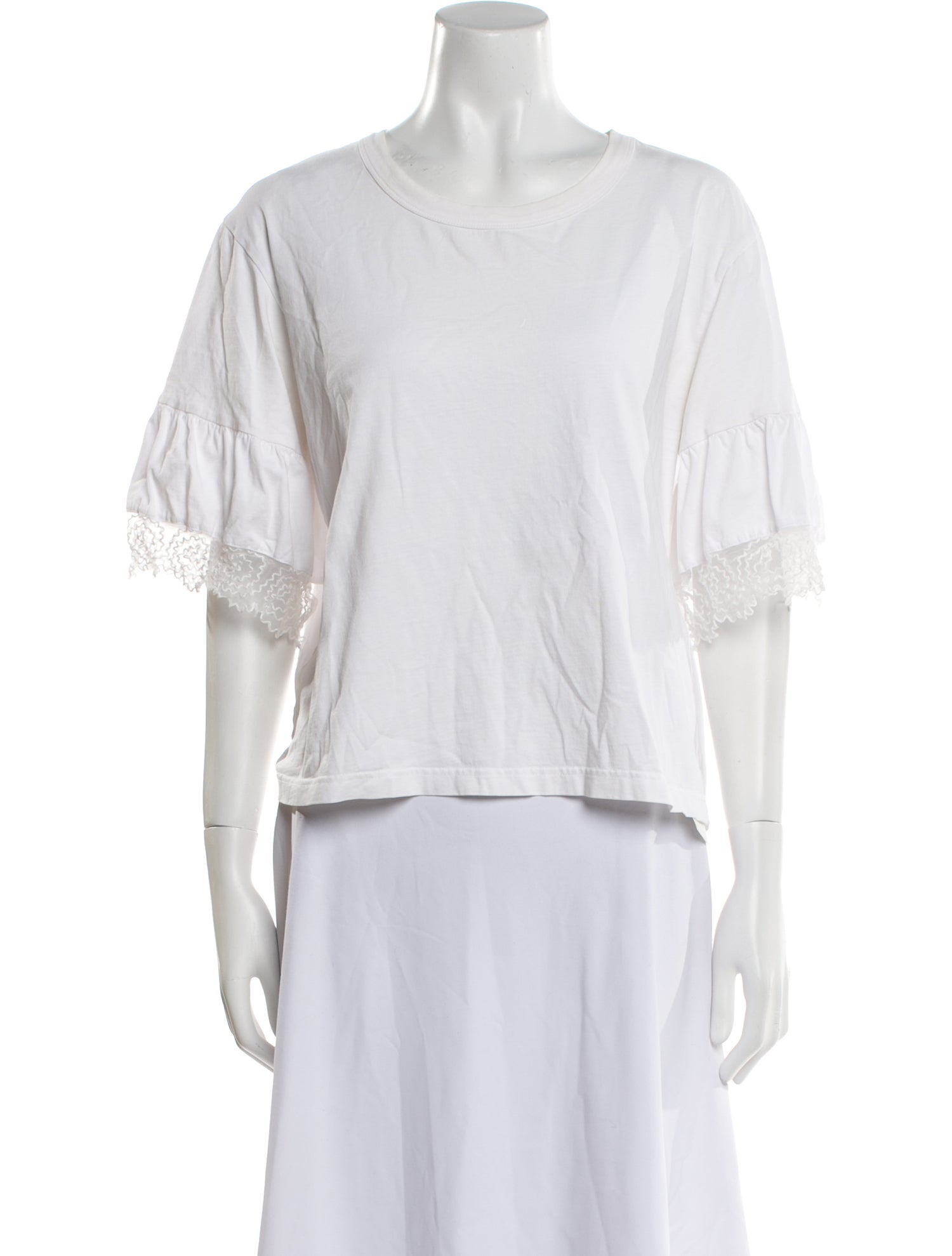 See by Chloé Scoop Neck Short Sleeve T-Shirt
