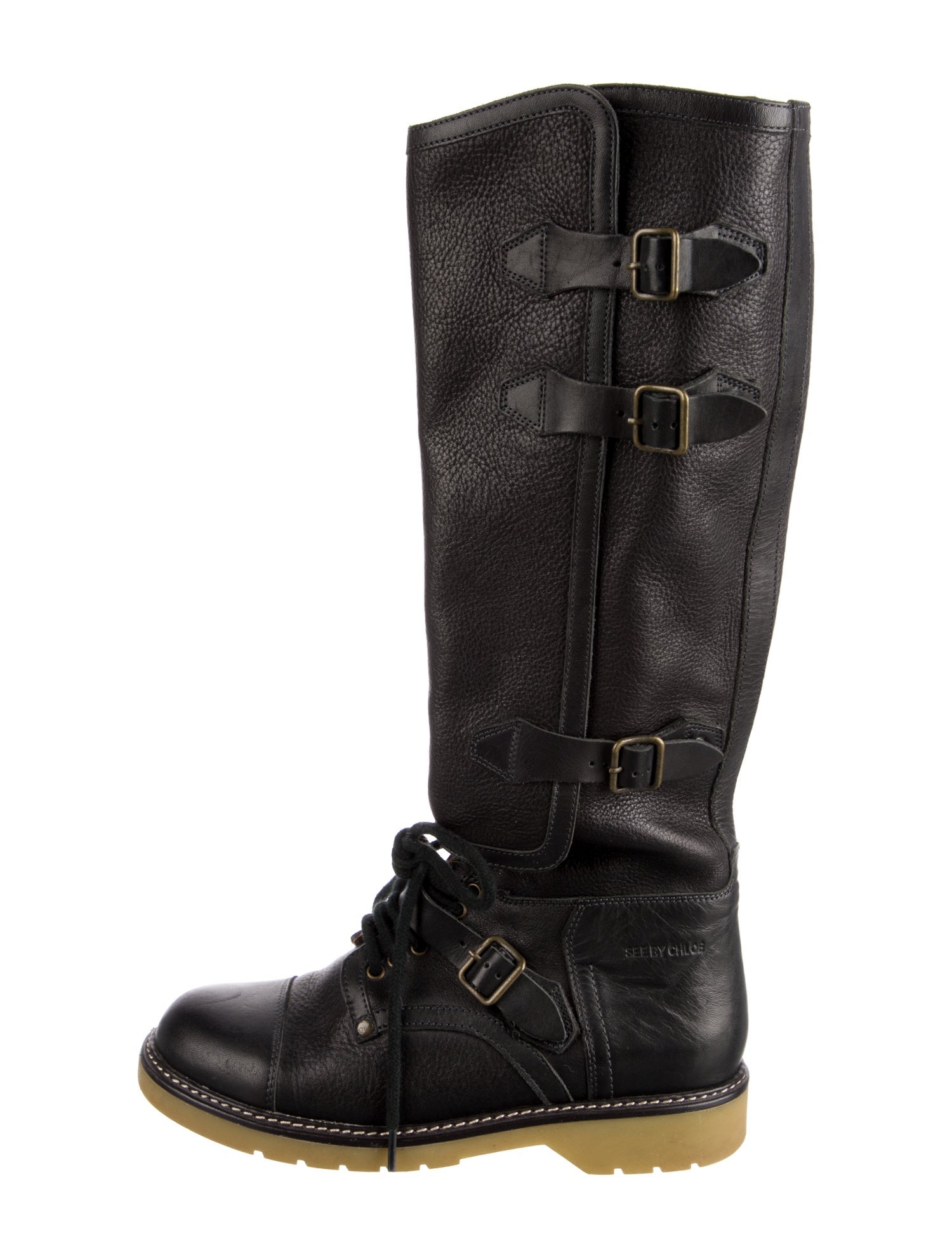 See by Chloé Leather Boots