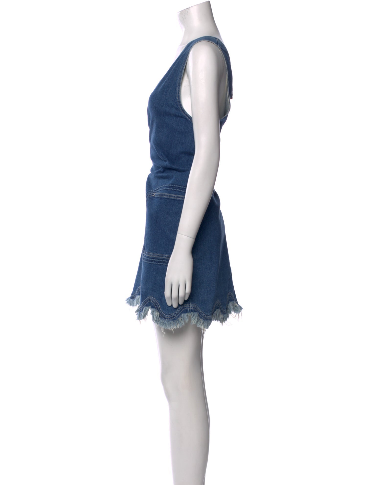 See by Chloé V-Neck Mini Dress