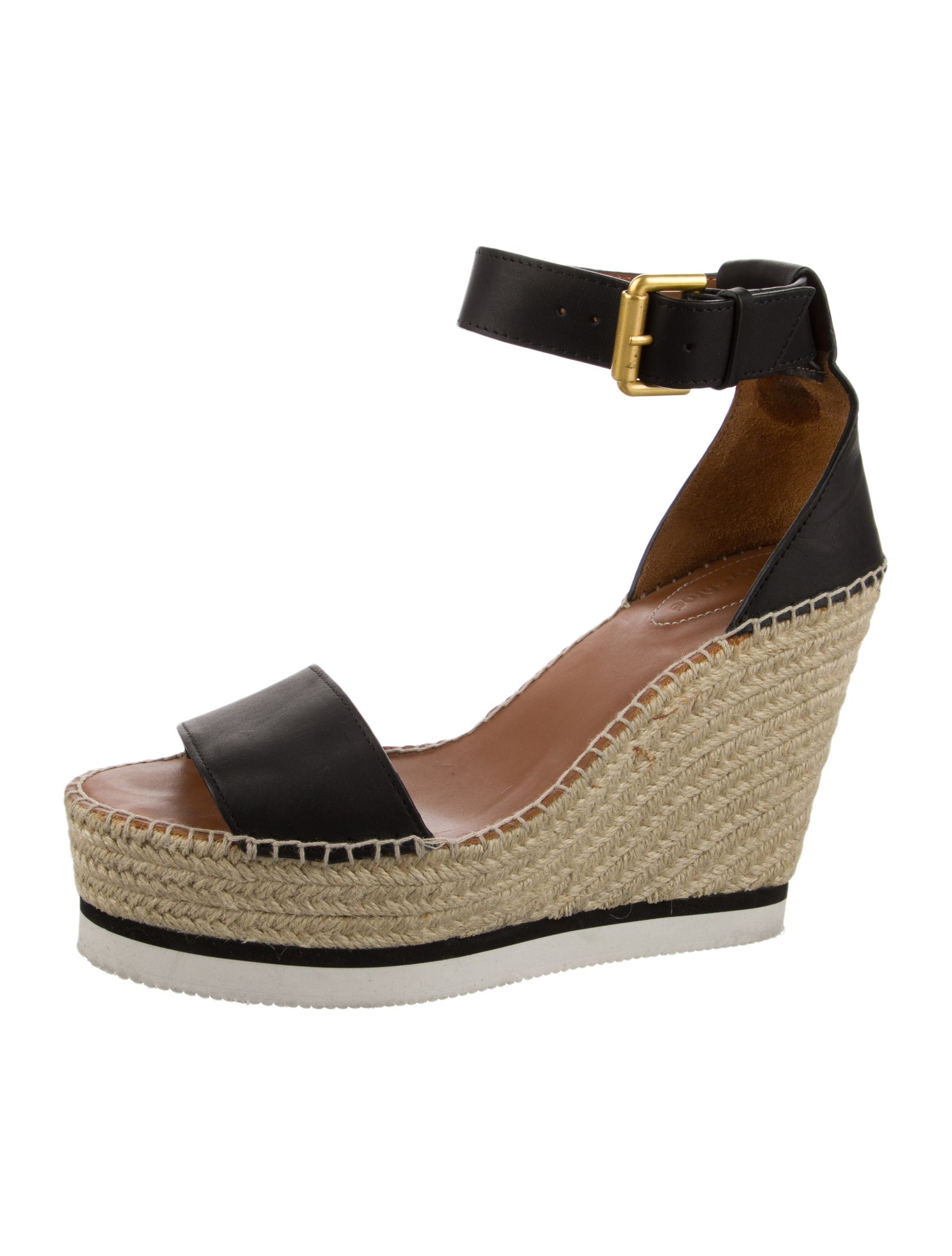 See by Chloé Leather Espadrilles
