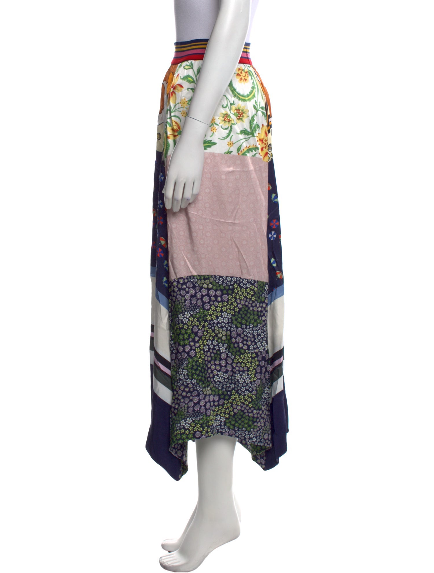 See by Chloé Printed Midi Length Skirt