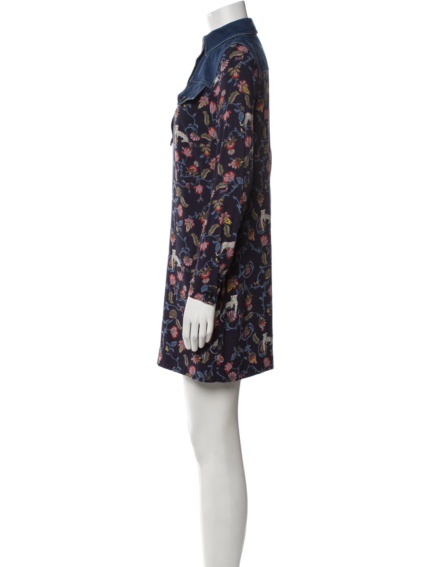 See by Chloé Floral Print Mini Dress