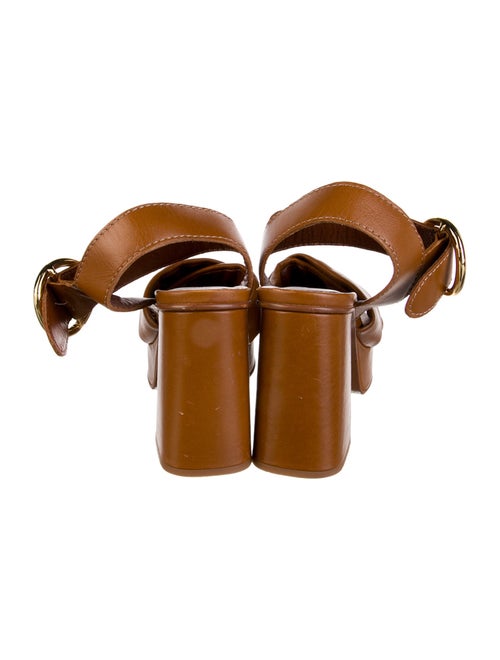 See by Chloé Leather Slingback Sandals