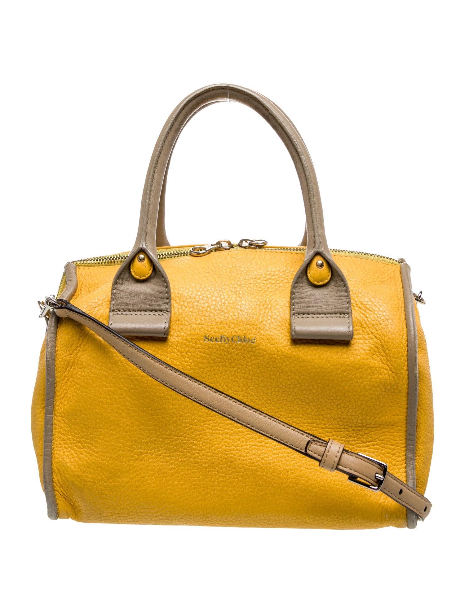 See by Chloé Leather Top Handle Bag