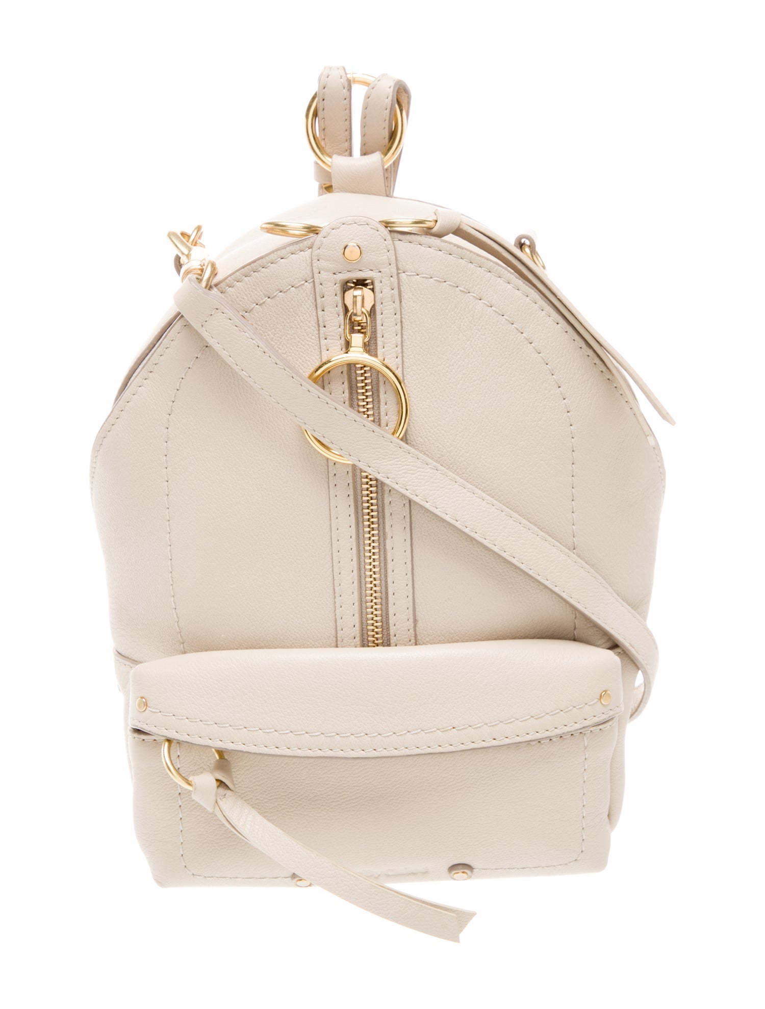 See by Chloé Leather Bucket Bag