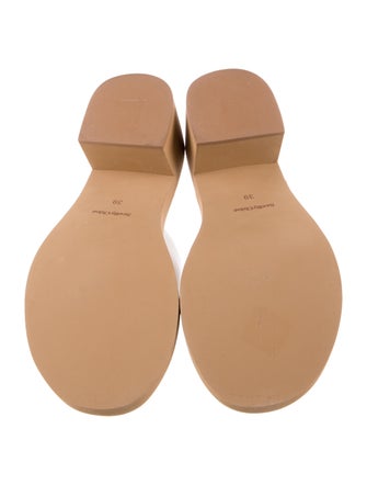 See by Chloé Leather Printed Slides
