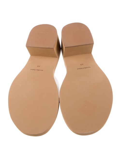 See by Chloé Leather Printed Slides