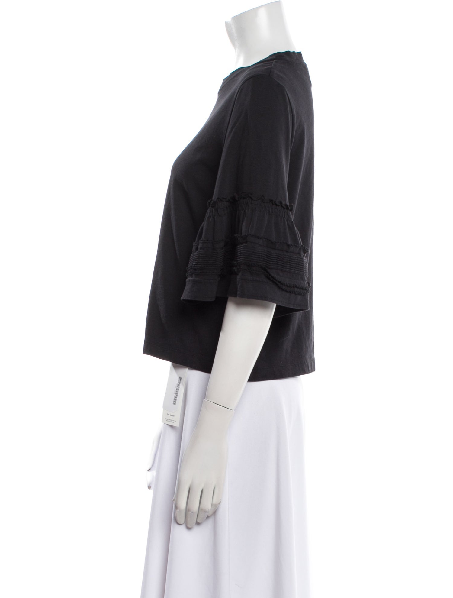 See by Chloé Crew Neck Three-Quarter Sleeve Top