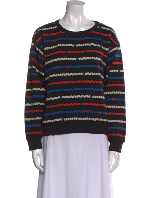 See by Chloé Striped Crew Neck Sweatshirt