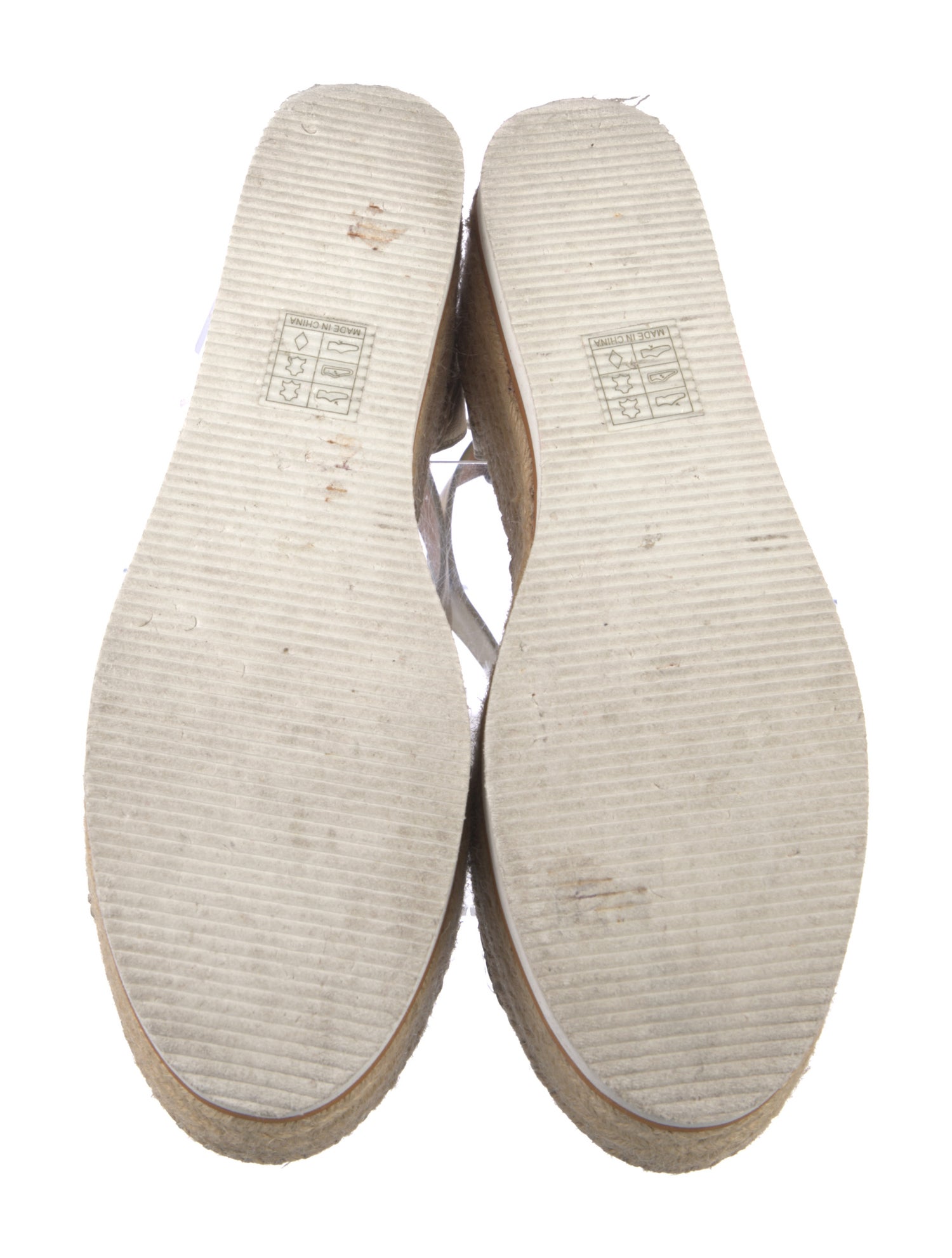 See by Chloé Leather Whipstitch Trim Espadrilles