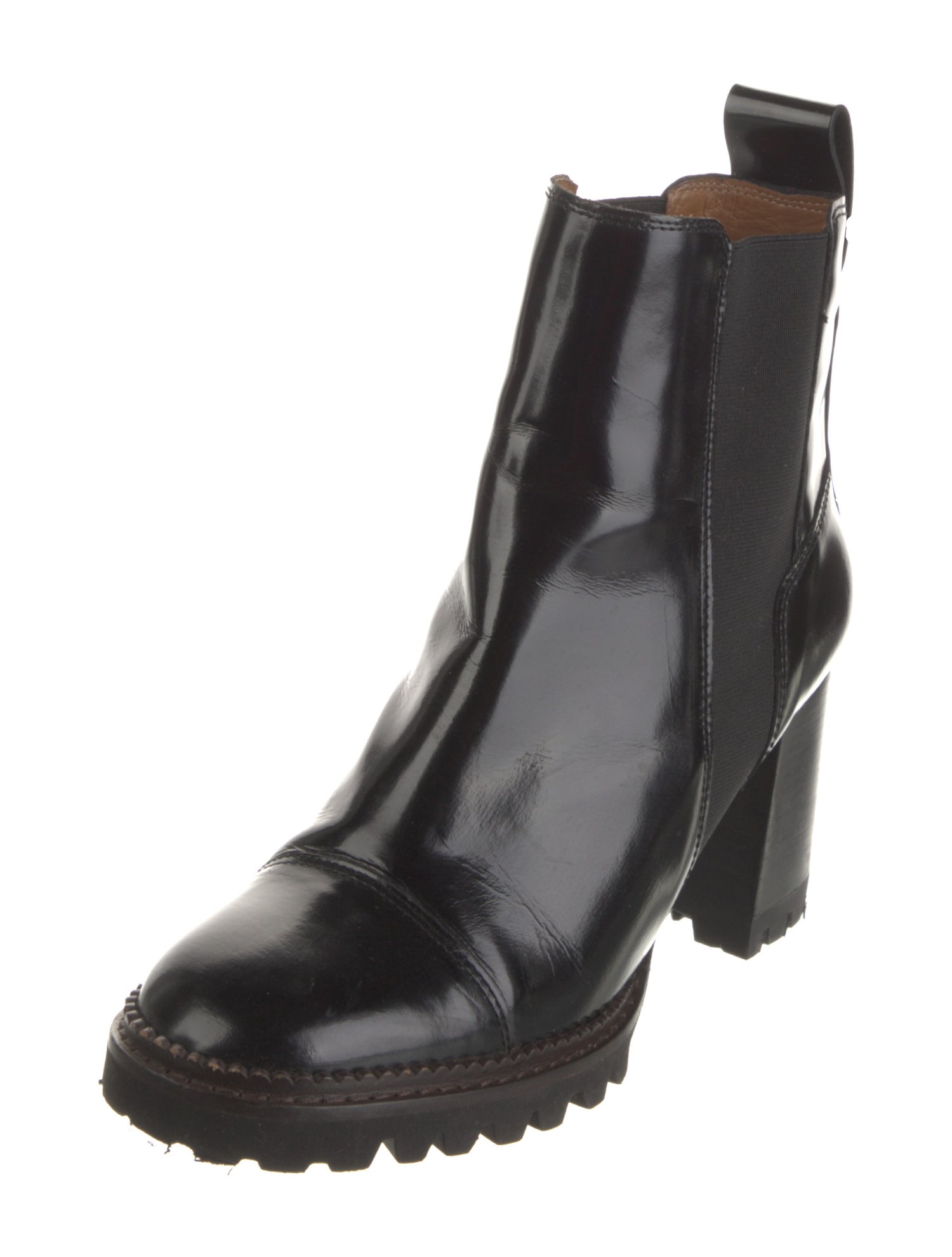 See by Chloé Leather Chelsea Boots