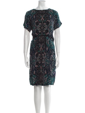 See by Chloé Paisley Print Knee-Length Dress