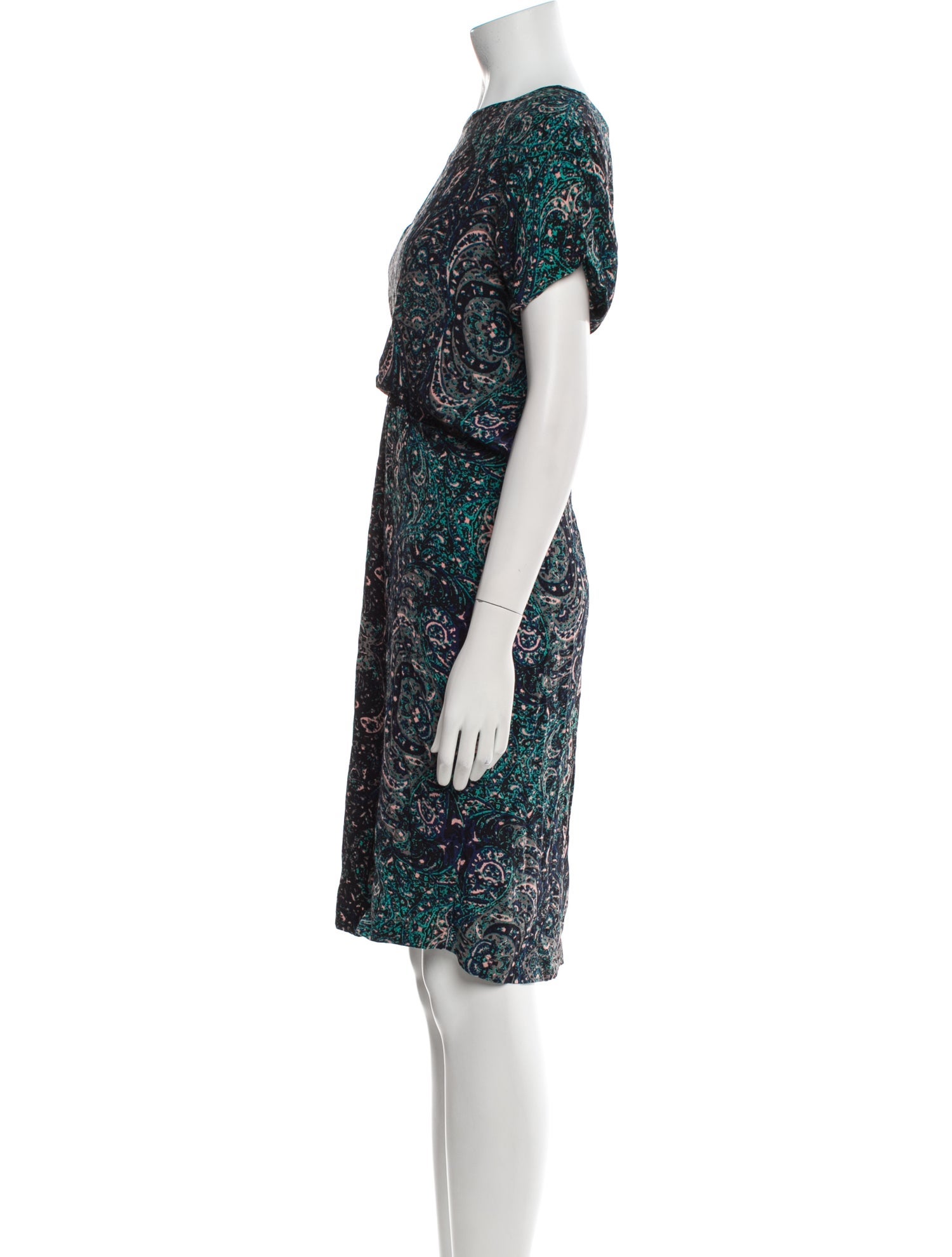 See by Chloé Paisley Print Knee-Length Dress