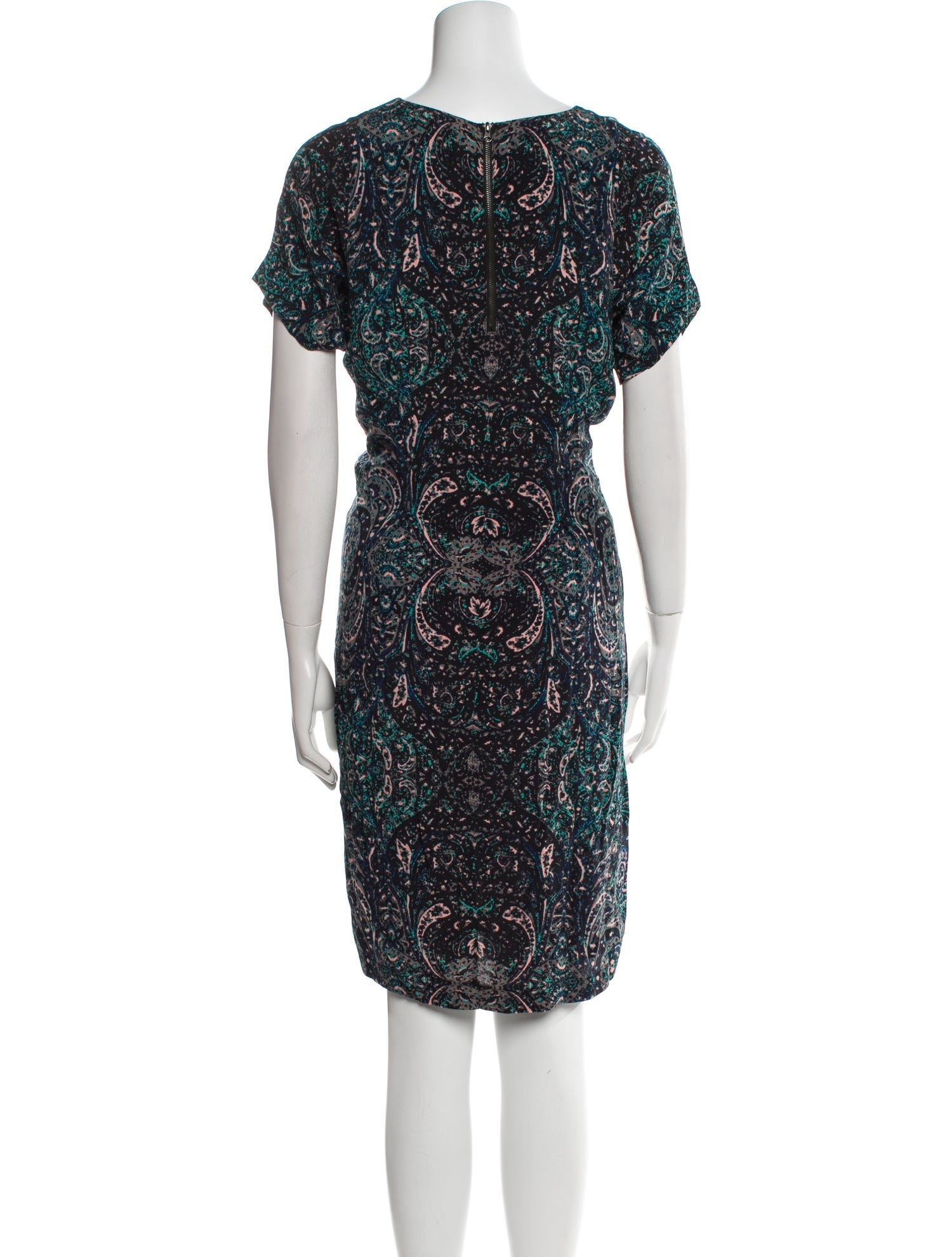 See by Chloé Paisley Print Knee-Length Dress
