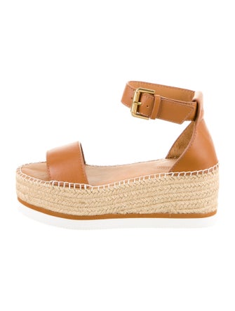 See by Chloé Leather Braided Accents Espadrilles