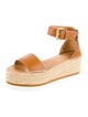 See by Chloé Leather Braided Accents Espadrilles