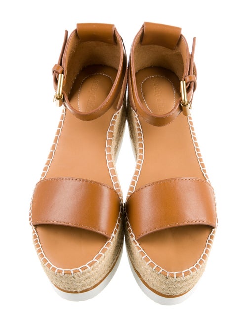 See by Chloé Leather Braided Accents Espadrilles