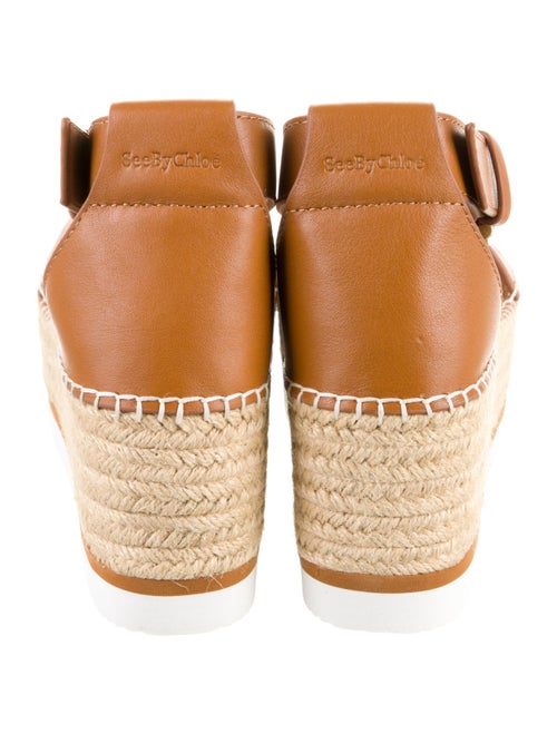 See by Chloé Leather Braided Accents Espadrilles