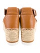See by Chloé Leather Braided Accents Espadrilles